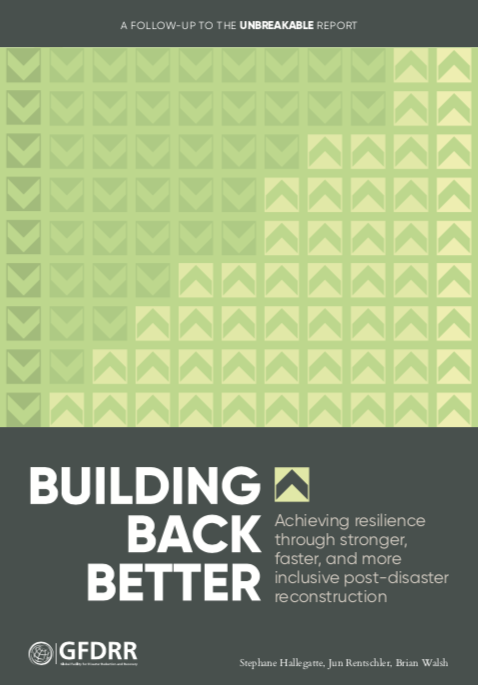 Building Back Better Gfdrr